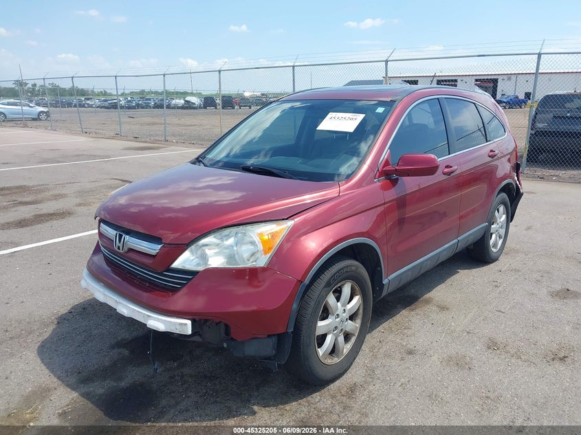 2007 Honda Cr-v VIN JHLRE48777C069040 IAAI salvage auction — FRONT & REAR, Regular (South Dakota), sold $125 on 2026-07-28 (photo 2)