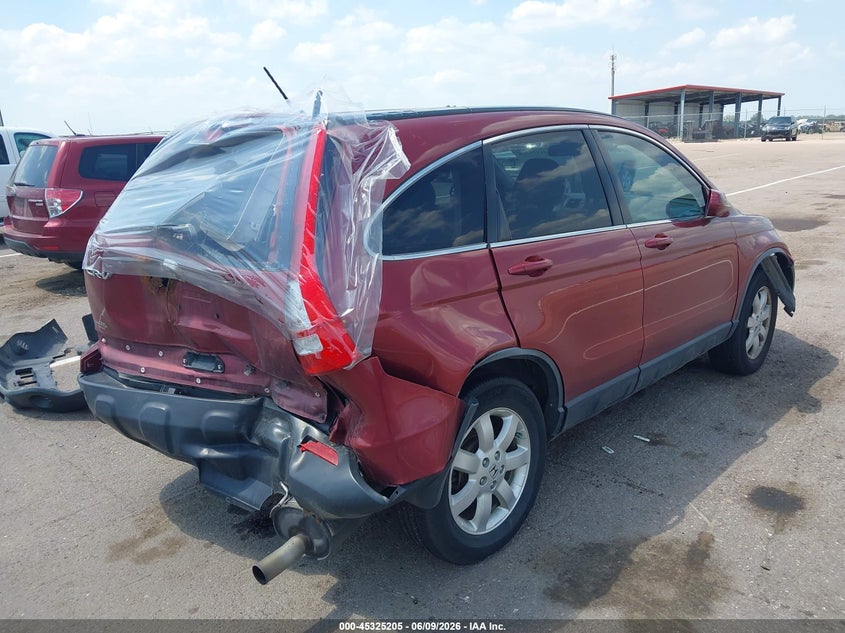 2007 Honda Cr-v VIN JHLRE48777C069040 IAAI salvage auction — FRONT & REAR, Regular (South Dakota), sold $125 on 2026-07-28 (photo 4)