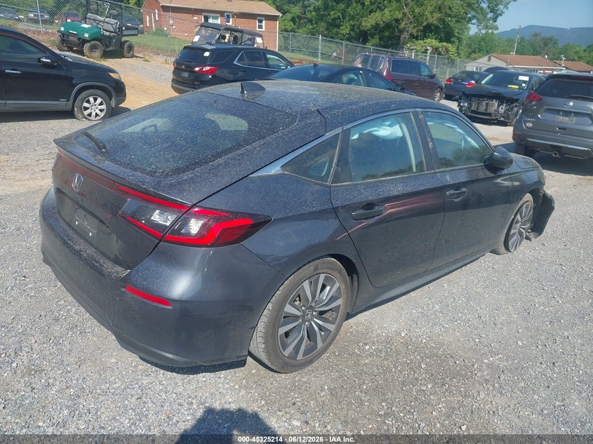 2024 Honda Civic VIN 19XFL1H73RE019025 IAAI salvage auction — FRONT END, Salvage Title, sold $6,200 on 2026-07-24 (photo 4)
