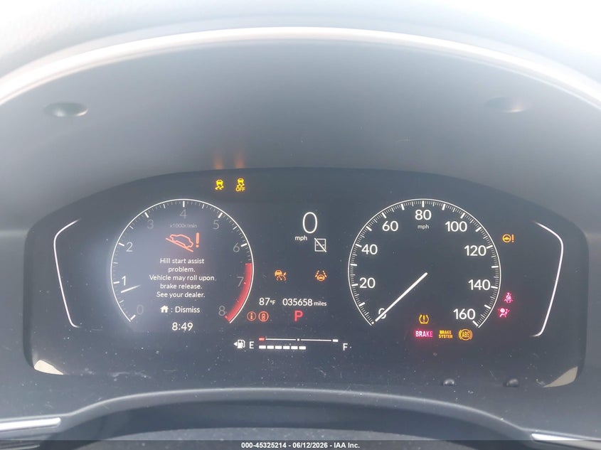 2024 Honda Civic VIN 19XFL1H73RE019025 IAAI salvage auction — FRONT END, Salvage Title, sold $6,200 on 2026-07-24 (photo 7)