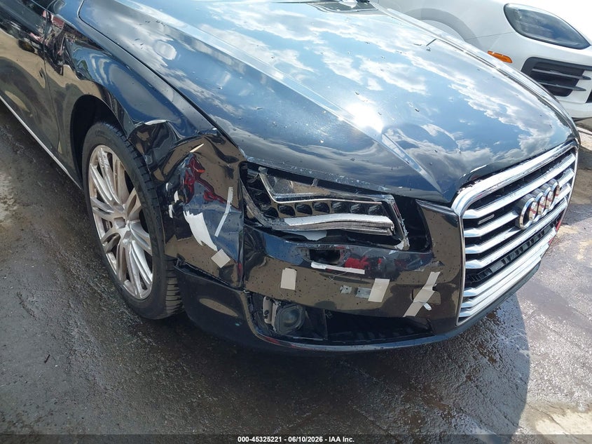 2012 Audi A8 VIN WAURVAFD0CN007947 IAAI salvage auction — FRONT END, Salvage (North Carolina), sold $2,200 on 2026-07-27 (photo 6)