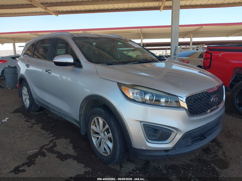 2017 Kia Sorento VIN 5XYPG4A32HG246922 IAAI salvage auction — NORMAL WEAR, Clear (Arizona), sold $3,875 on 2026-07-07 (photo 1)