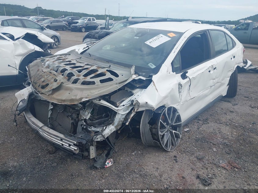 2021 Toyota Corolla VIN 5YFS4MCE3MP060717 IAAI salvage auction — ALL OVER, Junk (Oklahoma), sold $800 on 2026-07-16 (photo 2)