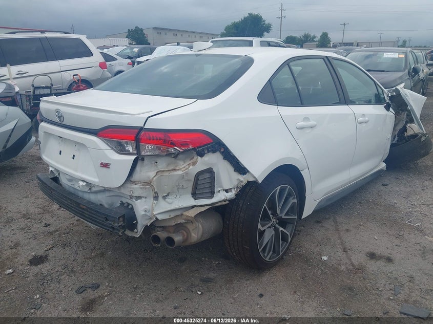 2021 Toyota Corolla VIN 5YFS4MCE3MP060717 IAAI salvage auction — ALL OVER, Junk (Oklahoma), sold $800 on 2026-07-16 (photo 4)