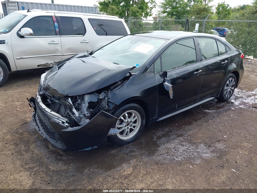 2022 Toyota Corolla VIN JTDEAMDE8NJ044216 IAAI salvage auction — FRONT END, Salvage (Virginia), sold $4,550 on 2026-07-20 (photo 2)