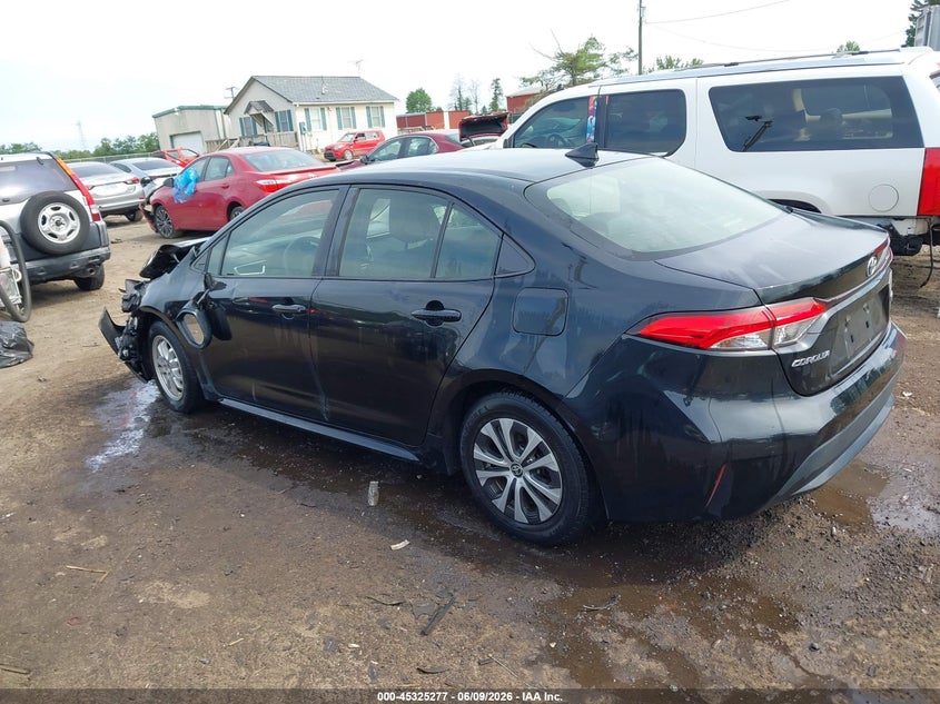 2022 Toyota Corolla VIN JTDEAMDE8NJ044216 IAAI salvage auction — FRONT END, Salvage (Virginia), sold $4,550 on 2026-07-20 (photo 3)