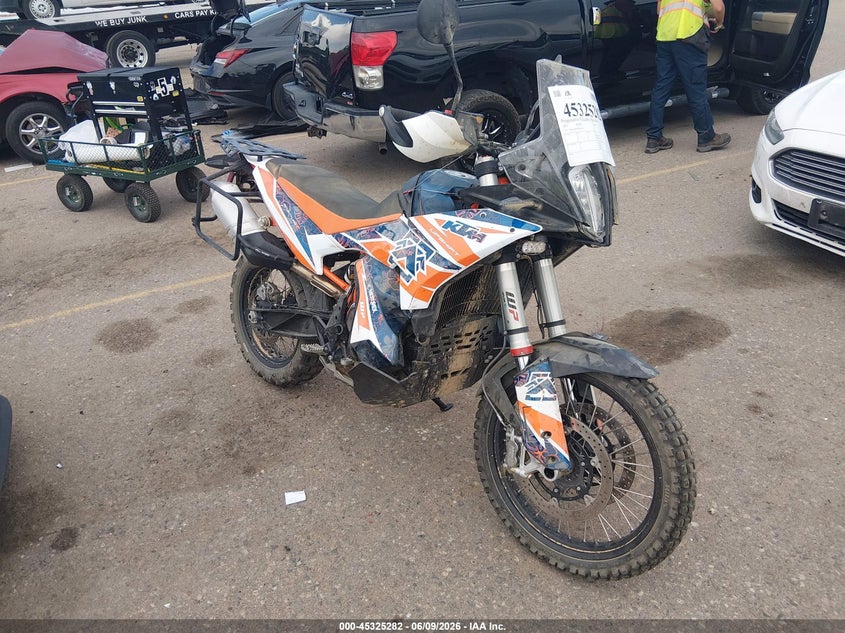 2023 Ktm 890 adventure VIN VBKTR6403PM856295 IAAI salvage auction — SIDE, Salvage (Colorado), sold $2,550 on 2026-07-21 (photo 1)