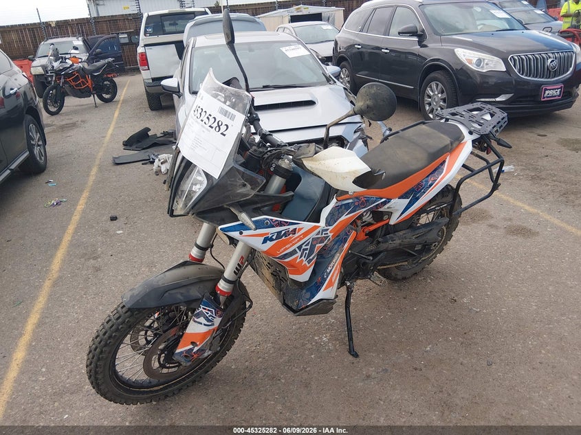 2023 Ktm 890 adventure VIN VBKTR6403PM856295 IAAI salvage auction — SIDE, Salvage (Colorado), sold $2,550 on 2026-07-21 (photo 2)
