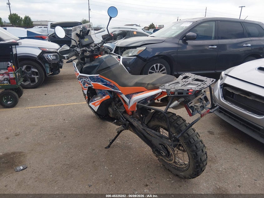2023 Ktm 890 adventure VIN VBKTR6403PM856295 IAAI salvage auction — SIDE, Salvage (Colorado), sold $2,550 on 2026-07-21 (photo 3)