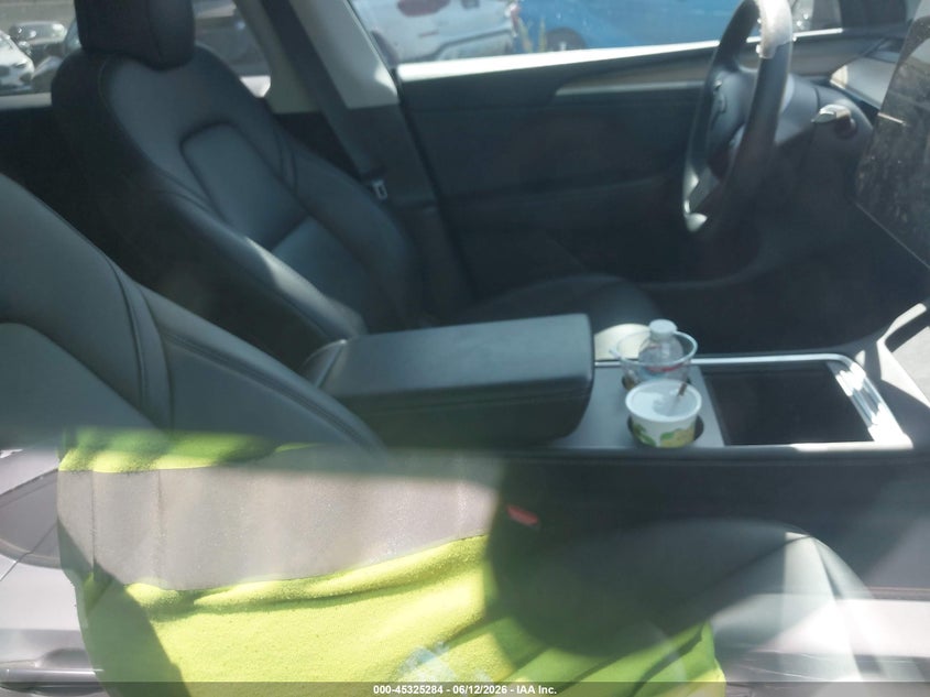 2023 Tesla Model y VIN 7SAYGDEE7PA125907 IAAI salvage auction — LEFT REAR, Salvage Title, sold $7,900 on 2026-07-08 (photo 5)