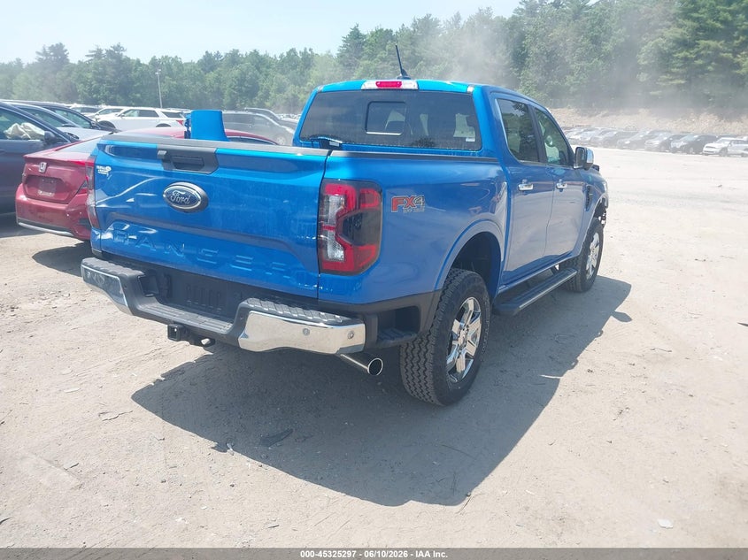 2024 Ford Ranger VIN 1FTER4KPXRLE69136 IAAI salvage auction — LEFT FRONT, Salvage (Massachusetts), sold $13,700 on 2026-07-18 (photo 4)