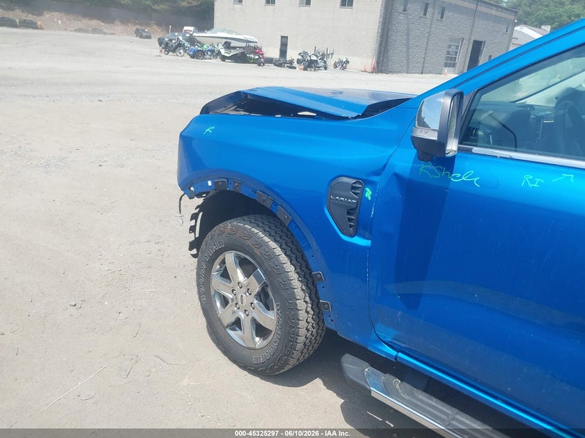 2024 Ford Ranger VIN 1FTER4KPXRLE69136 IAAI salvage auction — LEFT FRONT, Salvage (Massachusetts), sold $13,700 on 2026-07-18 (photo 6)