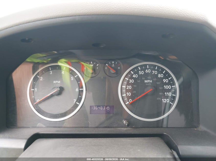 2011 Ram Ram 1500 VIN 3D7JV1ET5BG632737 IAAI salvage auction — REAR END, Clear (Indiana), sold $925 on 2026-08-14 (photo 7)