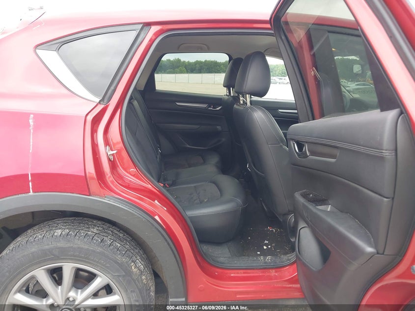 2022 Mazda Cx-5 VIN JM3KFBBM6N0542785 IAAI salvage auction — FRONT & REAR, Salvage (Indiana), sold $4,050 on 2026-07-10 (photo 8)