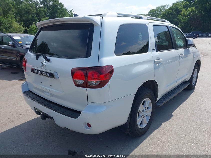 2022 Toyota Sequoia VIN 5TDAY5B14NS188879 IAAI salvage auction — ROOF, Salvage (Kansas), sold $14,500 on 2026-08-02 (photo 4)