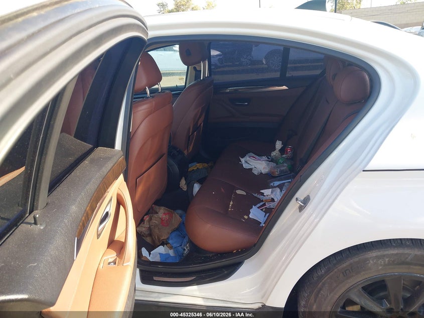 2016 BMW 5er VIN WBA5A5C52GG353085 IAAI salvage auction — FRONT END, Salvage Title, sold $2,300 on 2026-07-24 (photo 8)