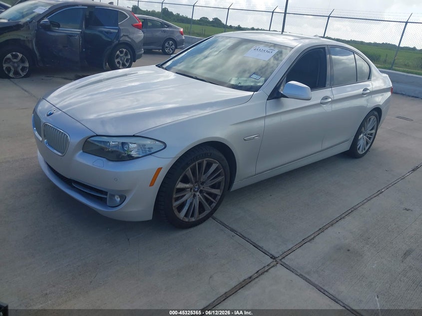2011 BMW 5 series VIN WBAFR9C58BC617902 IAAI salvage auction — HAIL, Original (Texas), sold $2,425 on 2026-07-24 (photo 2)