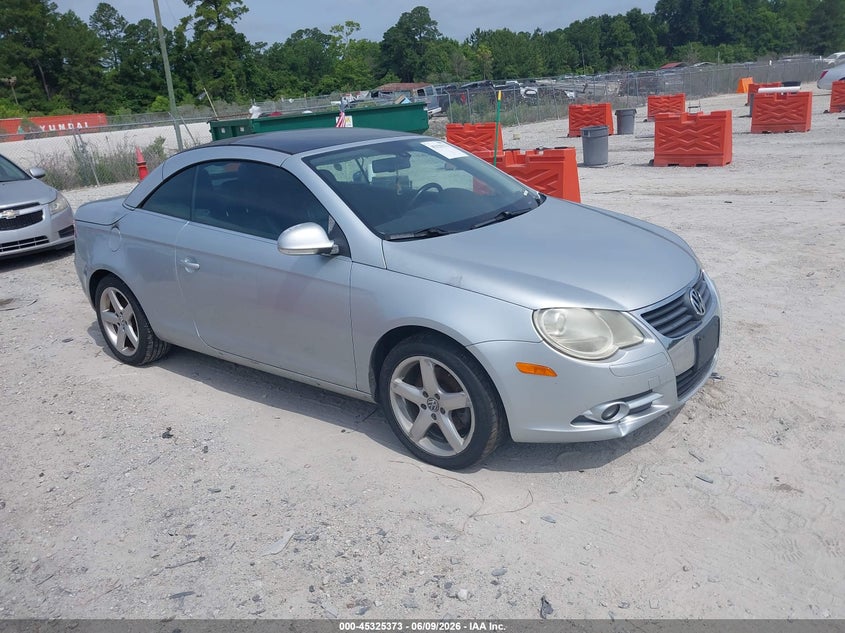 2007 Volkswagen Eos VIN WVWDA71F57V018596 IAAI salvage auction — NORMAL WEAR, Clear-Dealer Only (North Carolina), sold $175 on 2026-07-14 (photo 1)