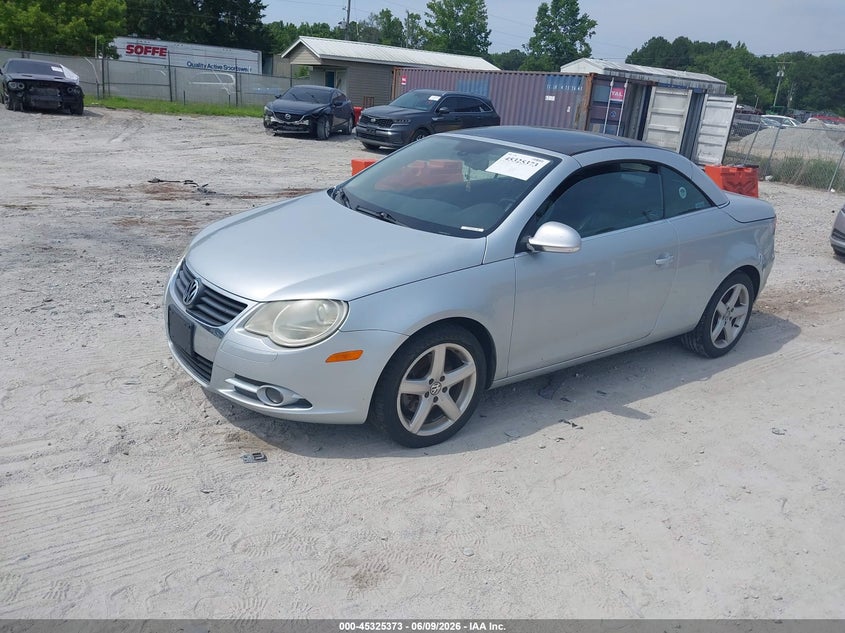 2007 Volkswagen Eos VIN WVWDA71F57V018596 IAAI salvage auction — NORMAL WEAR, Clear-Dealer Only (North Carolina), sold $175 on 2026-07-14 (photo 2)