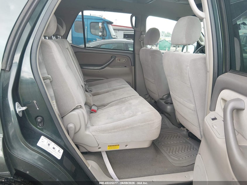 2007 Toyota Sequoia VIN 5TDZT34A77S287038 IAAI salvage auction — FRONT END, Salvage (Ohio), sold $675 on 2026-07-09 (photo 8)