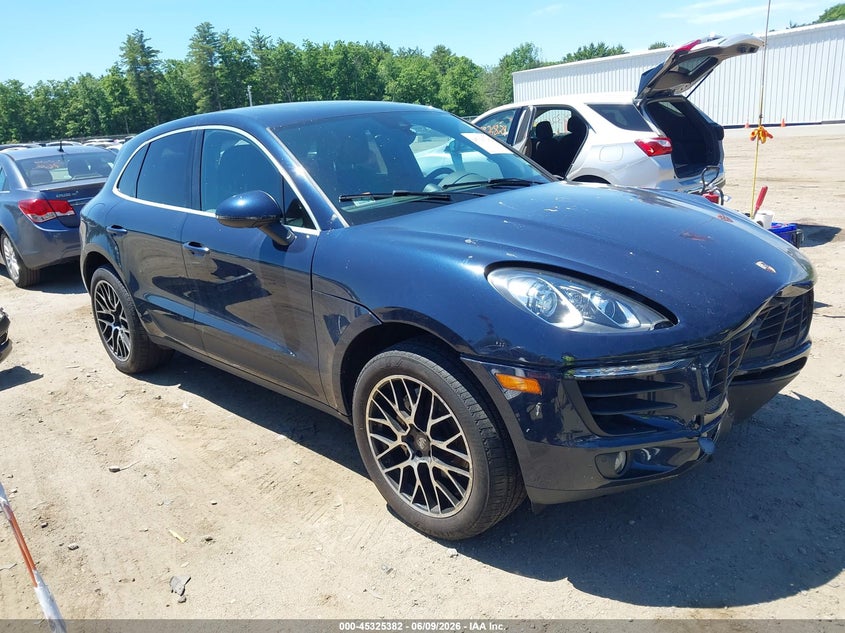 2017 Porsche Macan VIN WP1AB2A58HLB18763 IAAI salvage auction — FRONT END, Salvage Title, sold $6,200 on 2026-07-10 (photo 1)