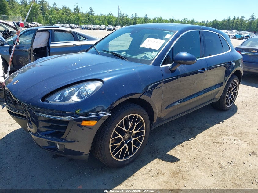 2017 Porsche Macan VIN WP1AB2A58HLB18763 IAAI salvage auction — FRONT END, Salvage Title, sold $6,200 on 2026-07-10 (photo 2)