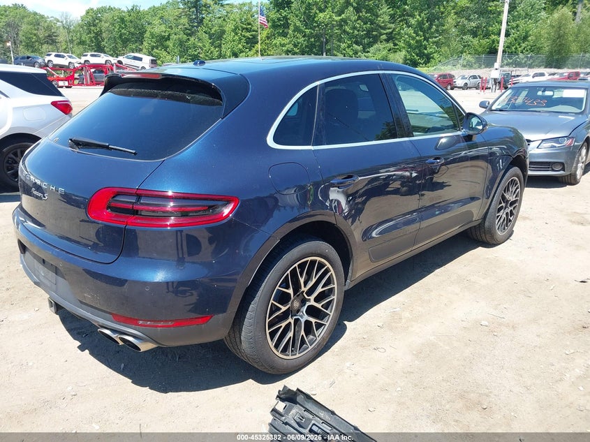 2017 Porsche Macan VIN WP1AB2A58HLB18763 IAAI salvage auction — FRONT END, Salvage Title, sold $6,200 on 2026-07-10 (photo 4)