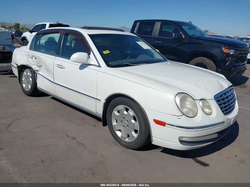 2007 Kia Amanti VIN KNALD125675121366 IAAI salvage auction — RIGHT SIDE, Salvage (Arizona), sold $225 on 2026-07-07 (photo 1)