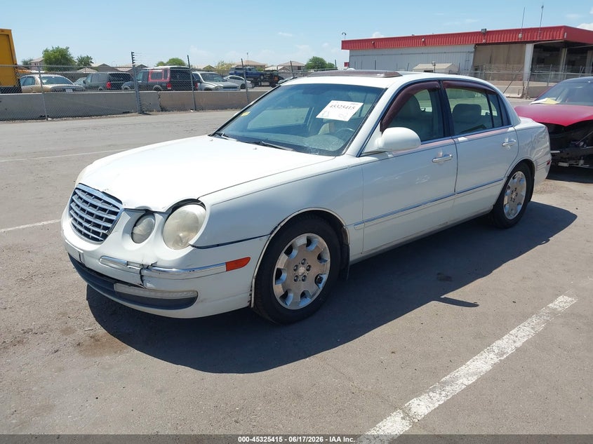 2007 Kia Amanti VIN KNALD125675121366 IAAI salvage auction — RIGHT SIDE, Salvage (Arizona), sold $225 on 2026-07-07 (photo 2)
