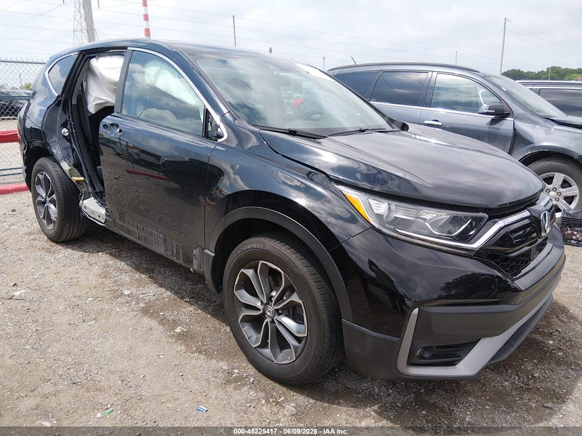 2022 Honda Cr-v VIN 7FARW2H8XNE012018 IAAI salvage auction — SIDE, Salvage Title, sold $10,750 on 2026-07-15 (photo 1)
