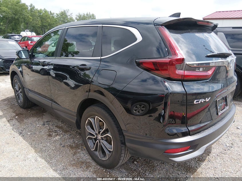 2022 Honda Cr-v VIN 7FARW2H8XNE012018 IAAI salvage auction — SIDE, Salvage Title, sold $10,750 on 2026-07-15 (photo 3)