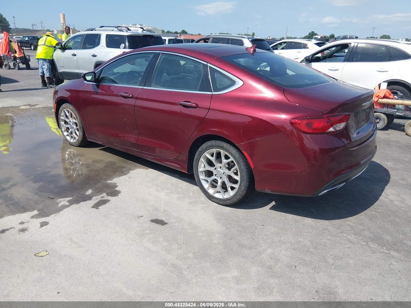 2016 Chrysler 200 VIN 1C3CCCCG4GN172323 IAAI salvage auction — HAIL, Salvage (Missouri), sold $875 on 2026-07-28 (photo 3)