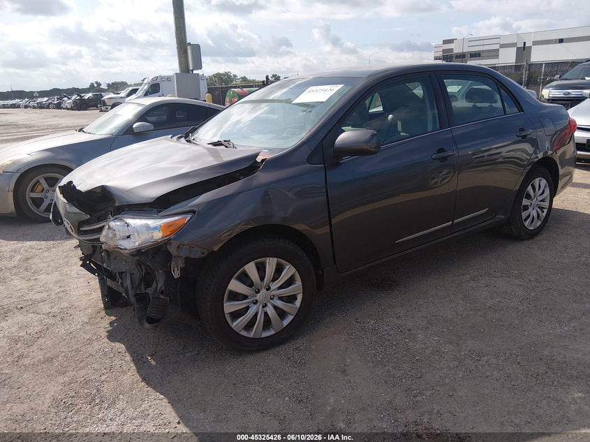 2013 Toyota Corolla VIN 5YFBU4EE8DP125381 IAAI salvage auction — NORMAL WEAR, Regular Certificate (Iowa), sold $1,400 on 2026-07-14 (photo 2)
