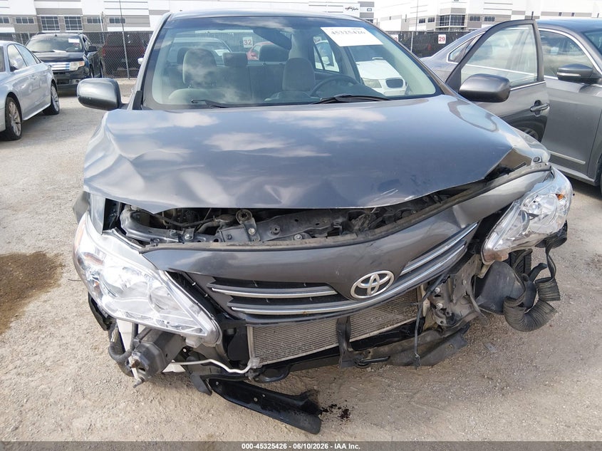 2013 Toyota Corolla VIN 5YFBU4EE8DP125381 IAAI salvage auction — NORMAL WEAR, Regular Certificate (Iowa), sold $1,400 on 2026-07-14 (photo 6)