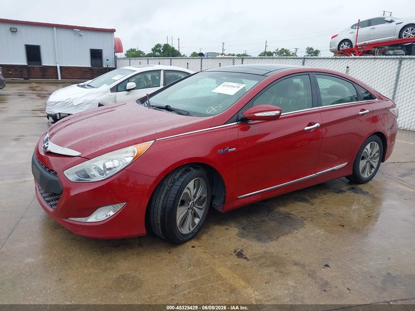 2014 Hyundai Sonata VIN KMHEC4A48EA115898 IAAI salvage auction — NORMAL WEAR, Salvage Title, sold $375 on 2026-07-21 (photo 2)