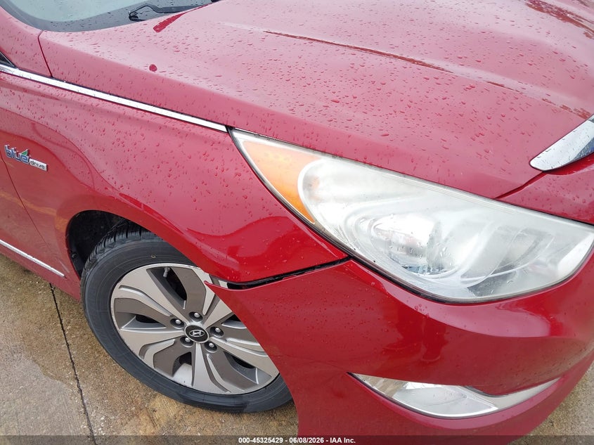 2014 Hyundai Sonata VIN KMHEC4A48EA115898 IAAI salvage auction — NORMAL WEAR, Salvage Title, sold $375 on 2026-07-21 (photo 6)