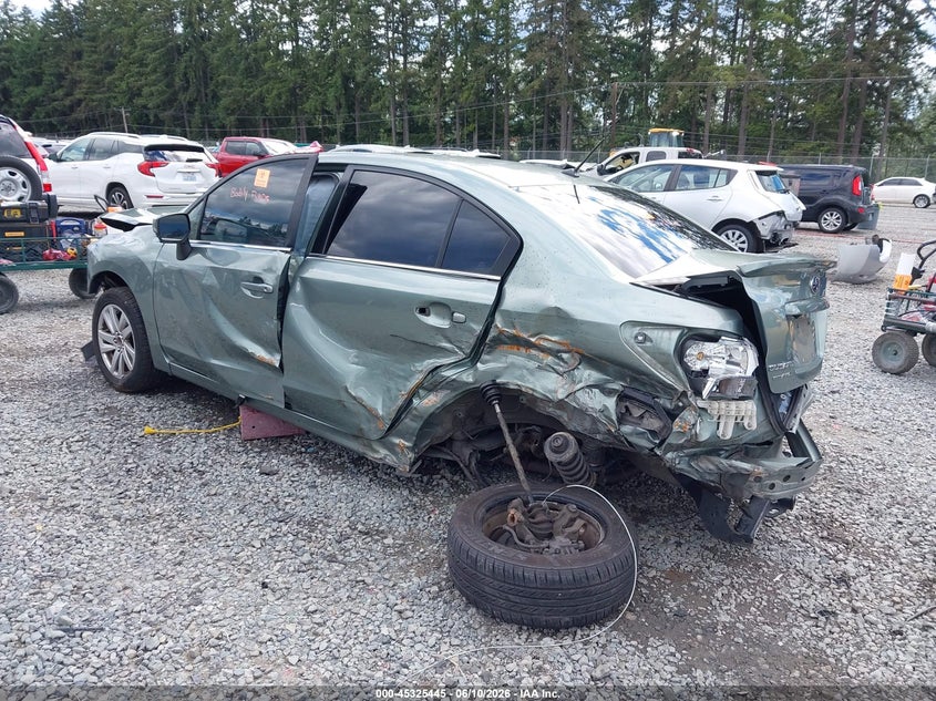 2015 Subaru Impreza VIN JF1GJAC64FH013271 IAAI salvage auction — FRONT & REAR, Bill Of Sale (Washington), sold $175 on 2026-07-08 (photo 3)
