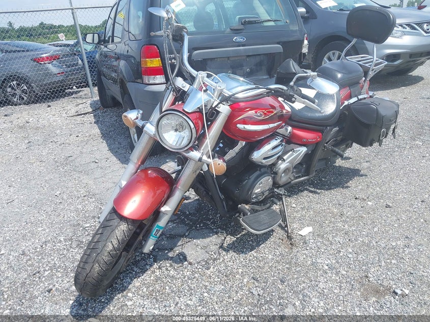 2009 Yamaha Xvs950 VIN JYAVN01E19A000710 IAAI salvage auction — RIGHT SIDE, Salvage (Pennsylvania), sold $600 on 2026-07-07 (photo 2)