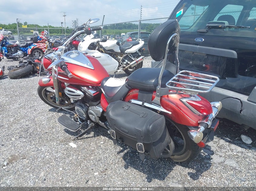 2009 Yamaha Xvs950 VIN JYAVN01E19A000710 IAAI salvage auction — RIGHT SIDE, Salvage (Pennsylvania), sold $600 on 2026-07-07 (photo 3)