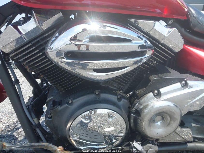 2009 Yamaha Xvs950 VIN JYAVN01E19A000710 IAAI salvage auction — RIGHT SIDE, Salvage (Pennsylvania), sold $600 on 2026-07-07 (photo 9)
