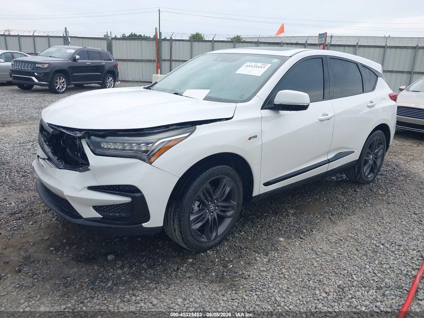 2021 Acura Rdx VIN 5J8TC1H6XML014173 IAAI salvage auction — FRONT END, Salvage (Georgia), sold $9,600 on 2026-07-27 (photo 2)