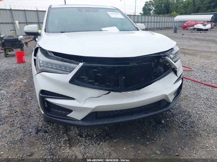 2021 Acura Rdx VIN 5J8TC1H6XML014173 IAAI salvage auction — FRONT END, Salvage (Georgia), sold $9,600 on 2026-07-27 (photo 6)
