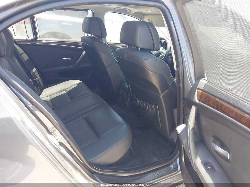 2008 BMW 5er VIN WBANW53568CT52032 IAAI salvage auction — NORMAL WEAR, Original (Texas), sold $975 on 2026-07-09 (photo 8)