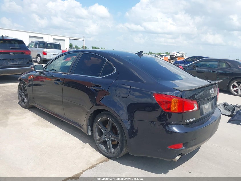 2009 Lexus Is 250 VIN JTHBK262692092660 IAAI salvage auction — FRONT END, Salvage (Texas), sold $425 on 2026-07-15 (photo 3)