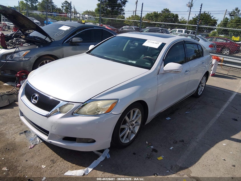 2008 Lexus Gs VIN JTHBE96S280031087 IAAI salvage auction — NORMAL WEAR, Salvage Rebuilt (North Carolina), sold $500 on 2026-07-20 (photo 2)