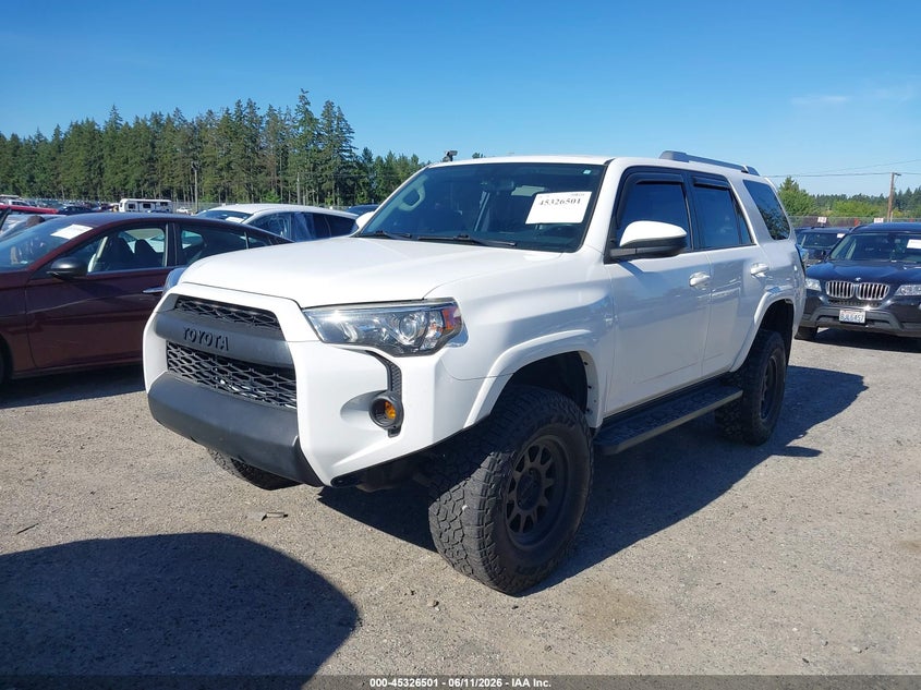 2017 Toyota 4runner VIN JTEBU5JR9H5479164 IAAI salvage auction — RIGHT REAR, Bill Of Sale (Washington), sold $6,100 on 2026-07-29 (photo 2)