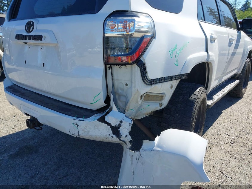 2017 Toyota 4runner VIN JTEBU5JR9H5479164 IAAI salvage auction — RIGHT REAR, Bill Of Sale (Washington), sold $6,100 on 2026-07-29 (photo 6)