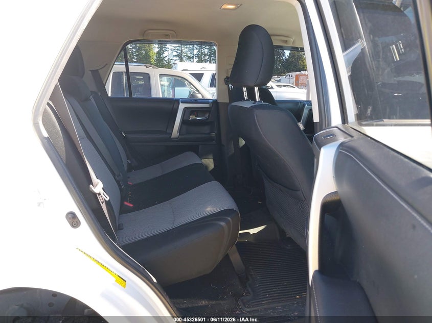 2017 Toyota 4runner VIN JTEBU5JR9H5479164 IAAI salvage auction — RIGHT REAR, Bill Of Sale (Washington), sold $6,100 on 2026-07-29 (photo 8)