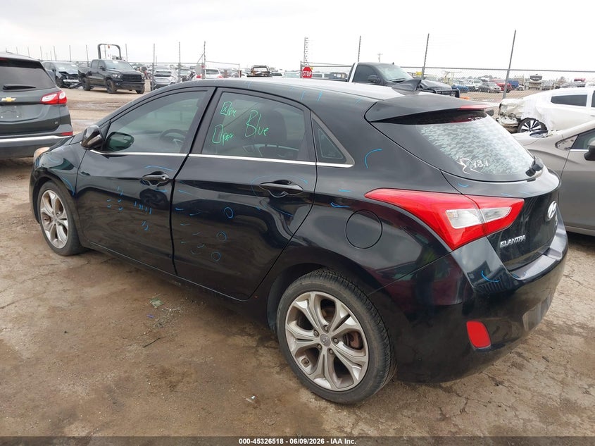 2014 Hyundai Elantra VIN KMHD35LHXEU217137 IAAI salvage auction — FRONT END, Salvage Title, sold $975 on 2026-07-28 (photo 3)
