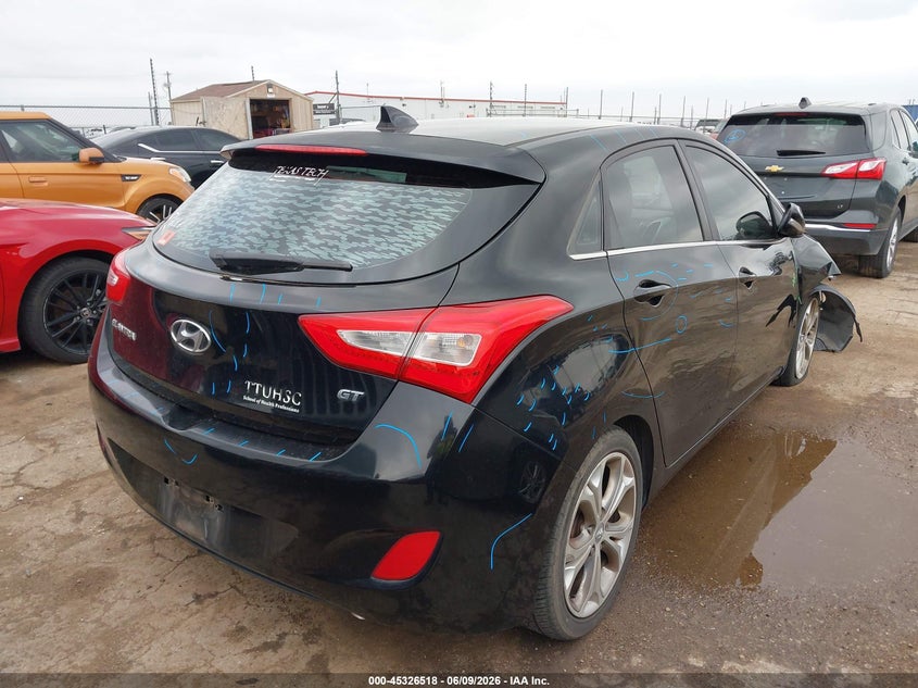 2014 Hyundai Elantra VIN KMHD35LHXEU217137 IAAI salvage auction — FRONT END, Salvage Title, sold $975 on 2026-07-28 (photo 4)